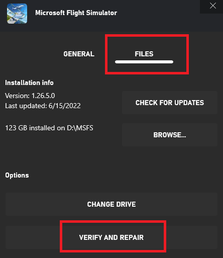 How to repair Microsoft Flight Simulator on Steam – Microsoft Flight  Simulator Support